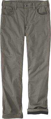 Carhartt Force Straight Lined, Textilhose - Oliv (Dov) - W33/L32 von Carhartt