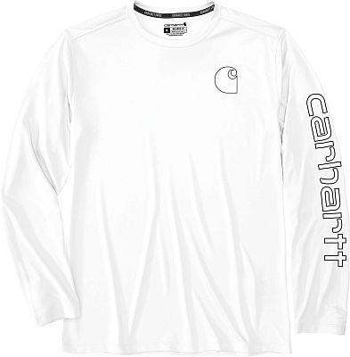 Carhartt Force Sun Defender™ Relaxed-Fit, Langarmshirt - Weiß - M von Carhartt