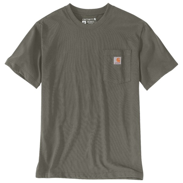 Carhartt - K87 Pocket S/S - T-Shirt Gr XS grau von Carhartt