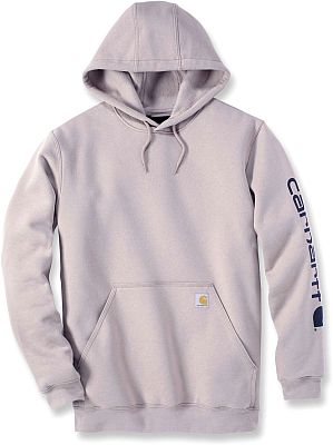 Carhartt Logo, Kapuzenpullover - Hellgrau - XXL von Carhartt