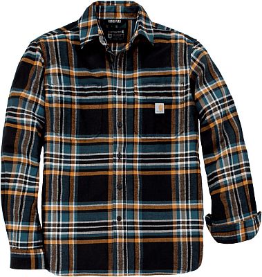 Carhartt Rugged Flex Flannel Plaid, Hemd - Schwarz - XL von Carhartt
