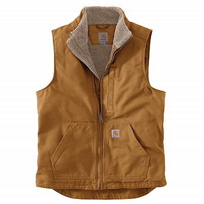 Carhartt Sherpa, Weste - Braun - L von Carhartt