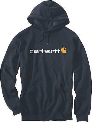 Carhartt Signature Logo, Kapuzenpullover - Dunkelblau (472) - XXL von Carhartt