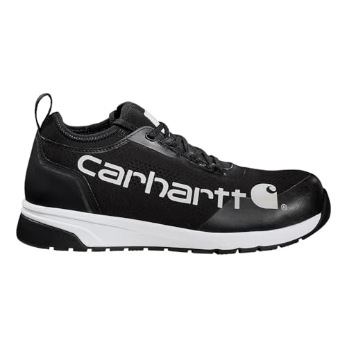 Carhartt Unisex-Erwachsene Force EH Nano Toe Sneaker, Schwarz/Weiß, 9M von Carhartt