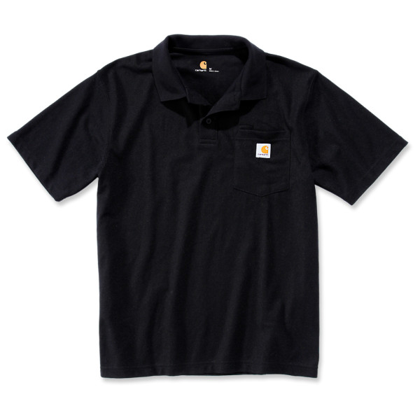 Carhartt - Work Pocket Polo S/S - Polo-Shirt Gr M schwarz von Carhartt