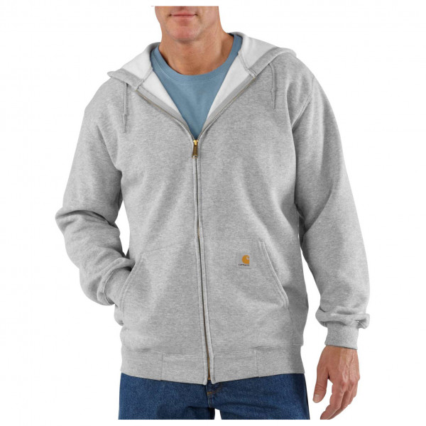 Carhartt - Zip Hooded Sweatshirt - Hoodie Gr XL grau von Carhartt