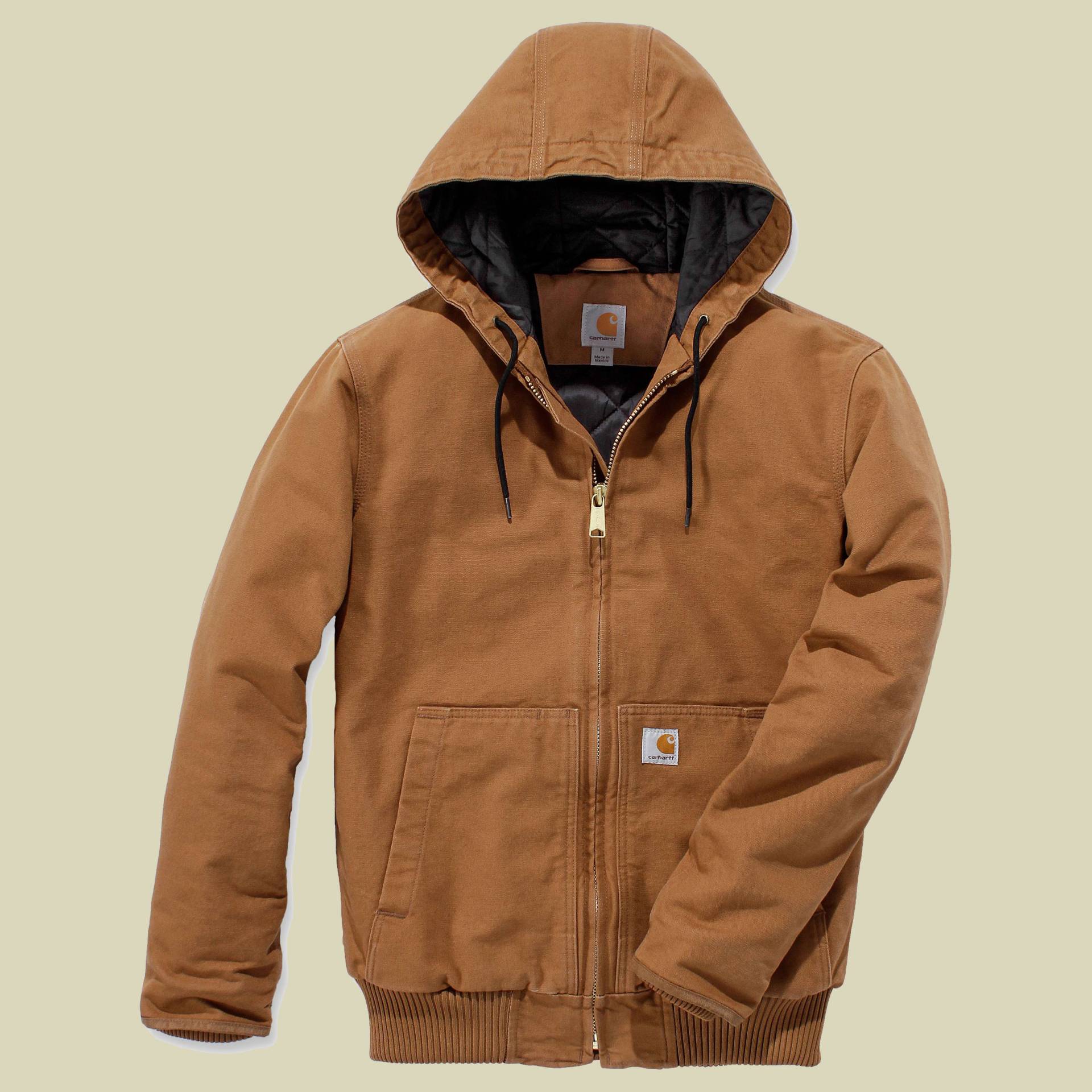 Washed Duck Insulated Active Jacket Men XL braun - carhartt brown von Carhartt
