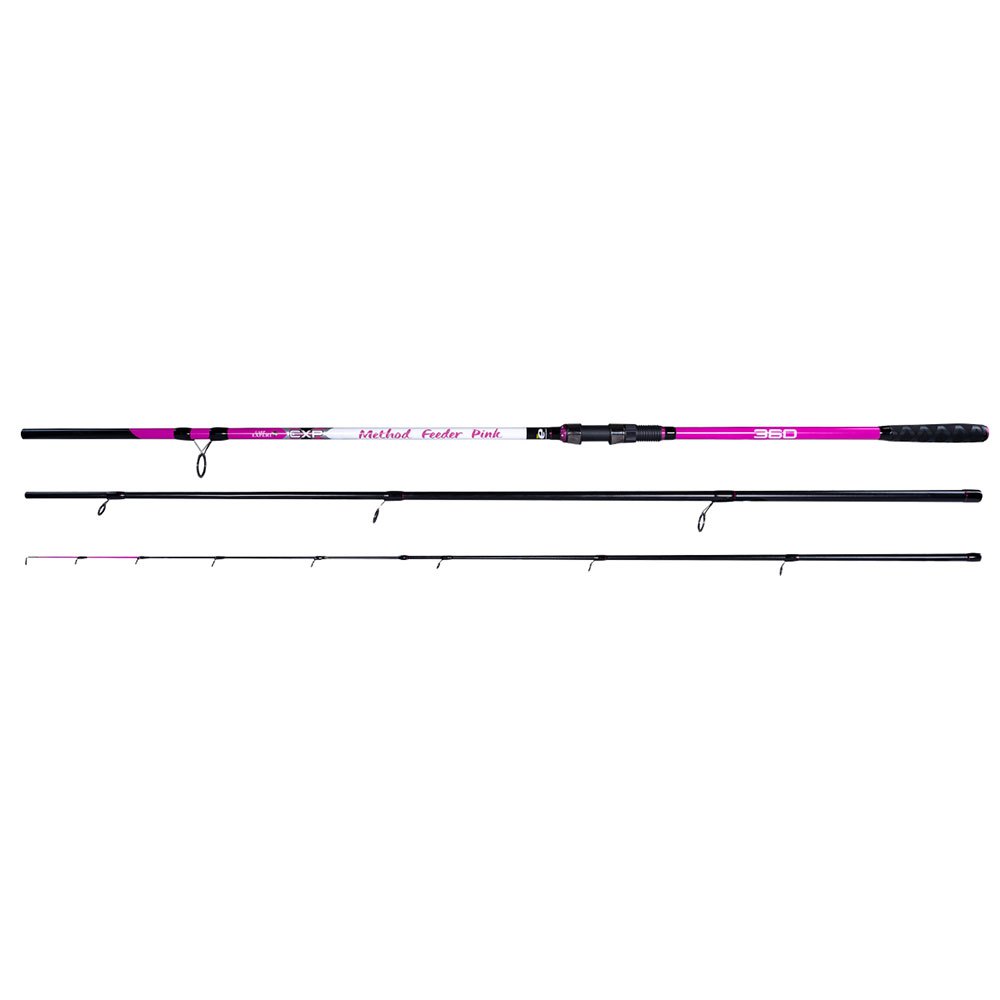 Carp Expert Method Feeder Pink Carpfishing Rod Silber 3.60 m / 100-150 g von Carp Expert