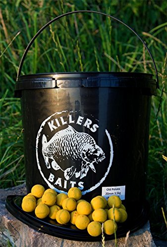 Carp Killers Old Potato Boilies 3,5 kg Eimer, Durchmesser:Diffy Size(16.20&24mm gemischt) von Carp Killers