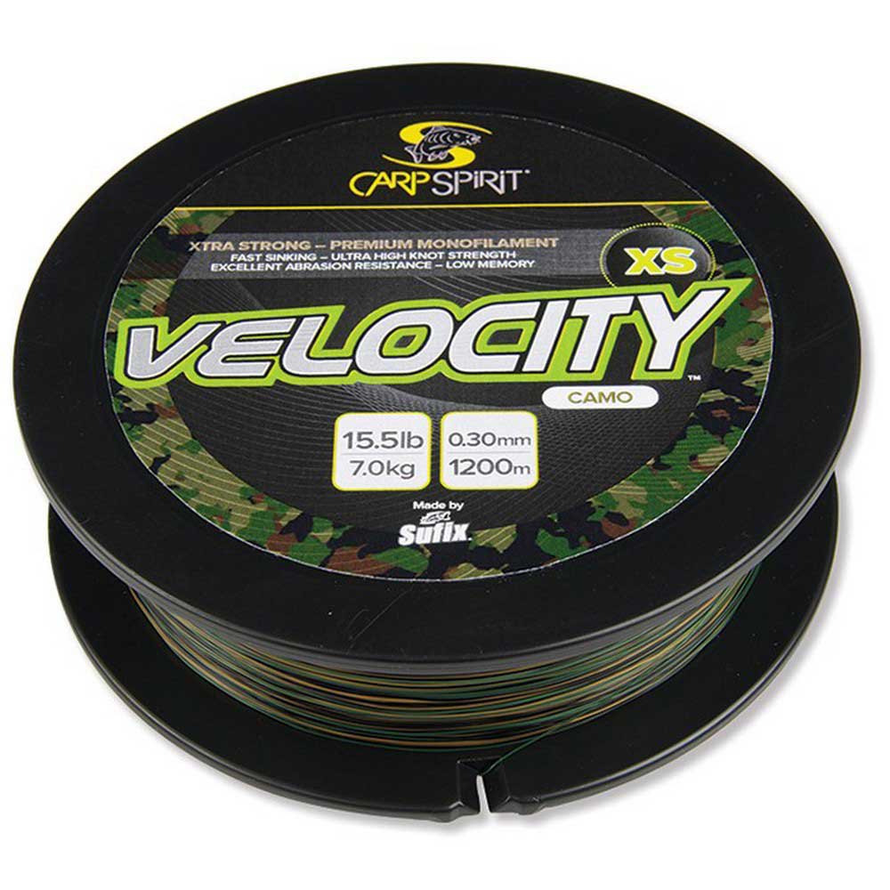 Carp Spirit Velocity Xs Carpfishing Line 1200 M Grün 0.300 mm von Carp Spirit