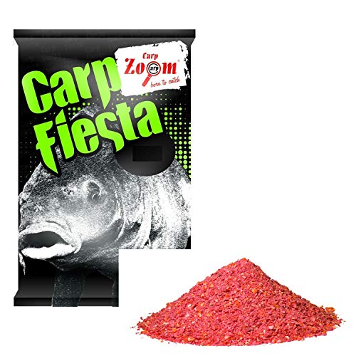 Carp Zoom 3kg CARP Fiesta - River Cheese Grundfutter Feederfutter Karpfenfutter Barbenfutter von Carp Zoom