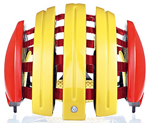Carrera Radsport-Helm Foldab GTE, Spanish Flag, 55-58 cm von Carrera