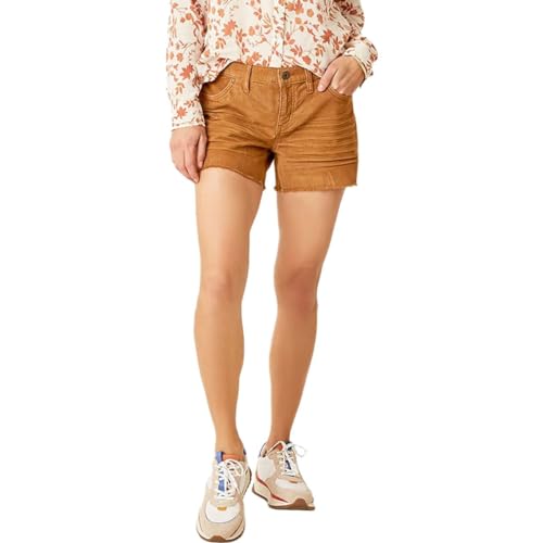 CARVE Designs Damen Standard Cut Off Shorts Sattel, 10 von Carve