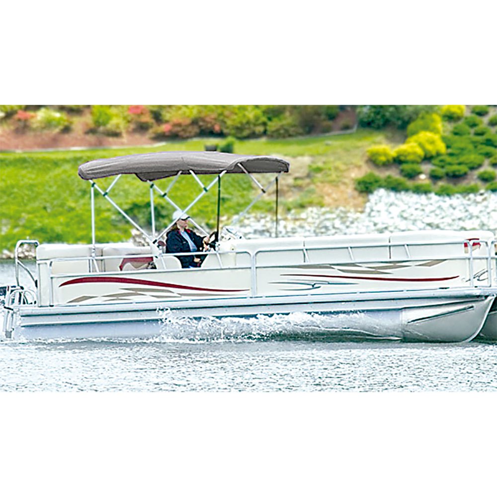 Carver Industries High 4 Bow Square Tube Pontoon Ups-able Bimini Top Rot von Carver Industries