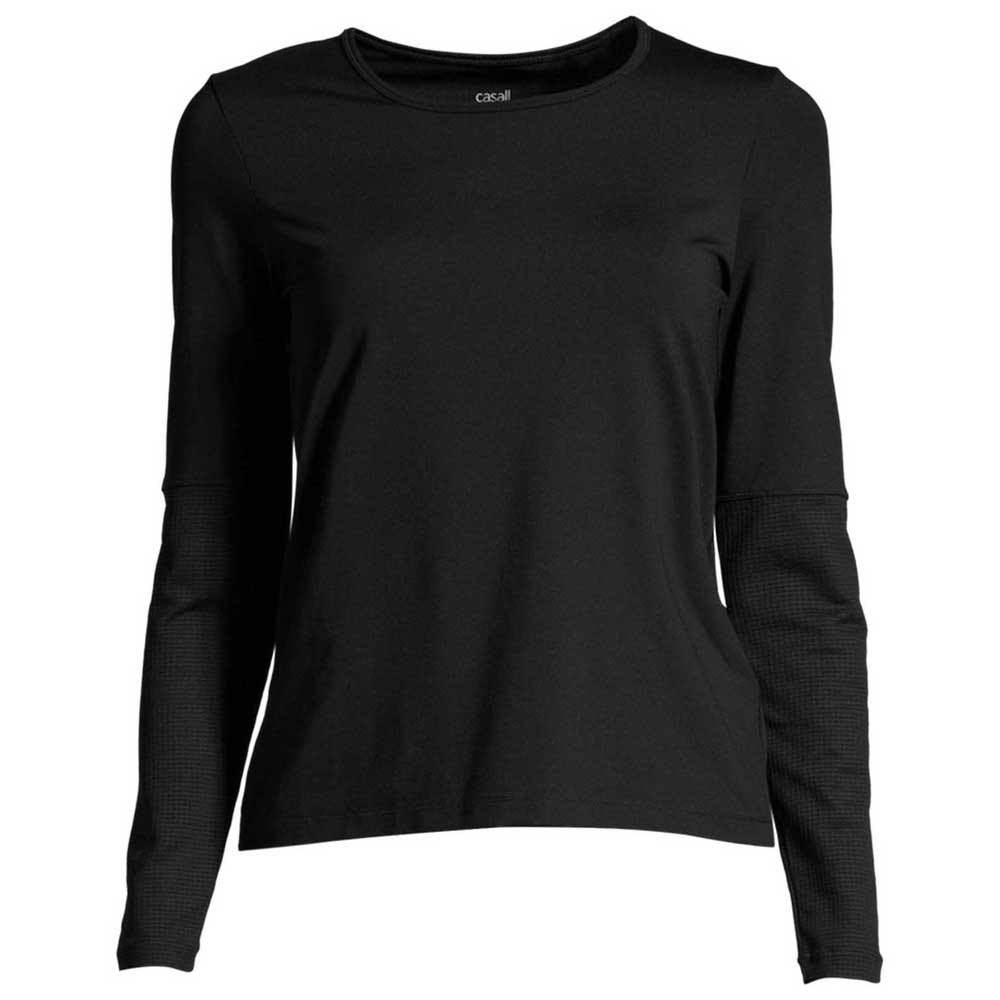 Casall Iconic Long Sleeve T-shirt Schwarz 44 Frau von Casall