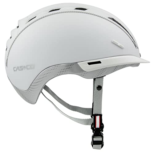 Casco, Erwachsene Fahrradhelm Roadster TC, Weiß, Gr. M-L (58-60 cm) von Casco