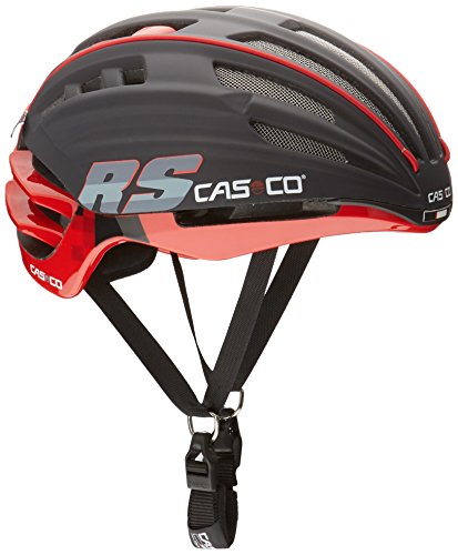 Casco Erwachsene Fahrradhelm Speedairo, Schwarz/Rot, L von Casco