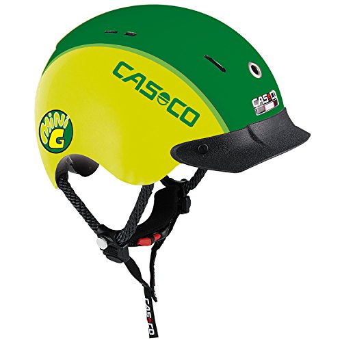 Casco Kinder Helm Mini-Generation, Leuchtgelb/Grün, 44-50 cm von Casco