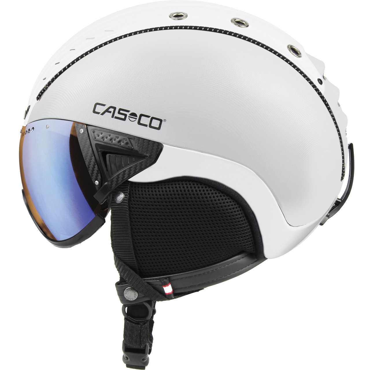 Casco SP-2 white - Visier Photomatic von Casco