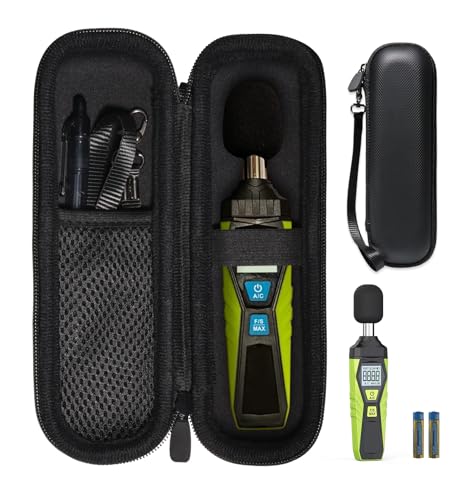 CaseSack Tasche für Dezibel-Messgerät, Tadeto Digitales Schallpegelmessgerät, tragbares Schalldruckmessgerät von CaseSack