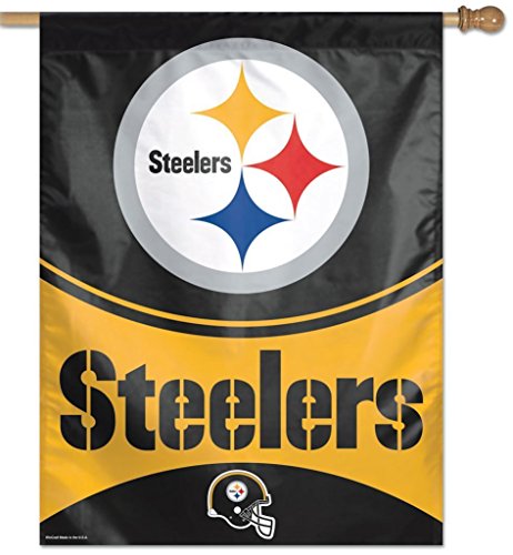 NFL Banner-Flagge 67 x 92 cm Pittsburgh Steelers von Wincraft