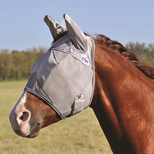 Cashel Crusader Fly Mask with Ears - Size: Weanling, Small Pony von Cashel