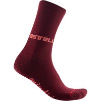 CASTELLI Damen Quindici Soft Merino Winterradsocken, Größe L-XL, MTB Socken, von Castelli