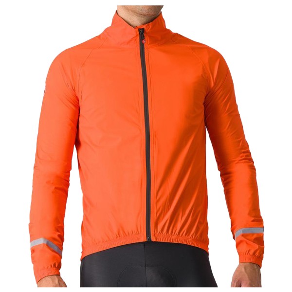 Castelli - Emergency 2 Rain Jacket - Fahrradjacke Gr S orange von Castelli