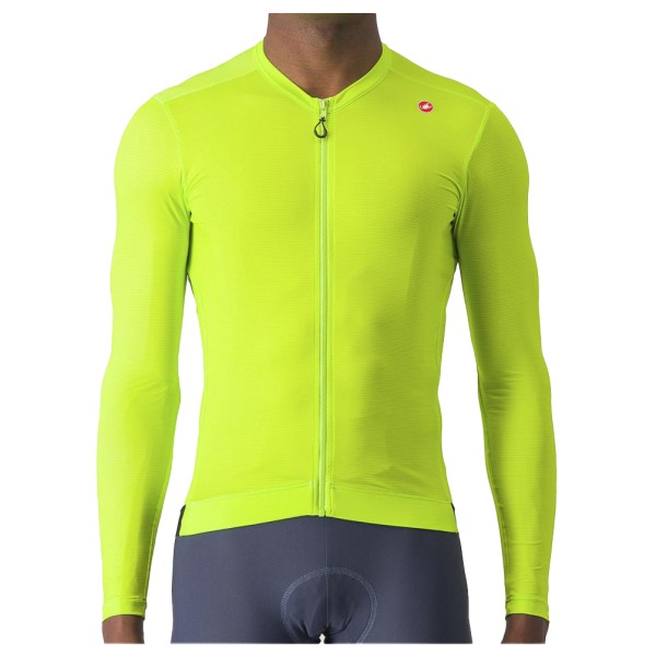 Castelli - Espresso L/S Jersey - Radtrikot Gr XXL grün von Castelli