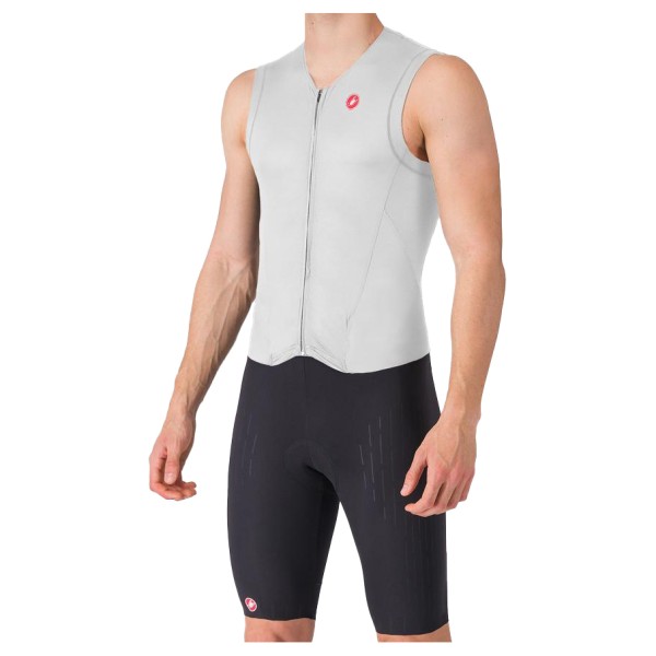 Castelli - Free Sanremo Tri Suit Sleeveless - Radeinteiler Gr M grau von Castelli