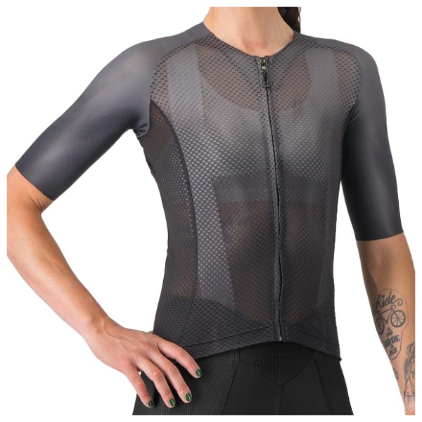 Castelli - Women's Climber's A/C Jersey - Radtrikot Gr XS grau von Castelli