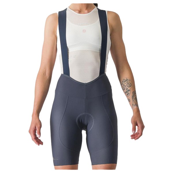 Castelli - Women's Espresso DT Bibshort - Radhose Gr XL blau von Castelli