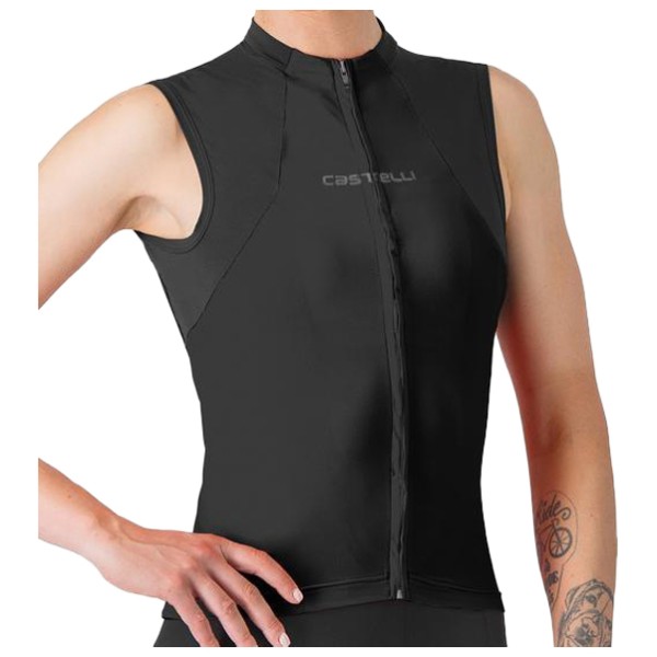 Castelli - Women's Sole Sleeveless Jersey - Rad Singlet Gr L schwarz von Castelli