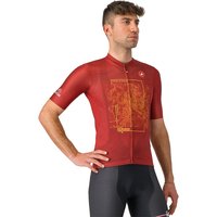 GIRO D'ITALIA Roma 2024 Kurzarmtrikot, für Herren, Größe M, Fahrradtrikot, von Castelli