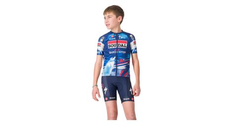 castelli kinder radhose soudal quick step 2025 von Castelli
