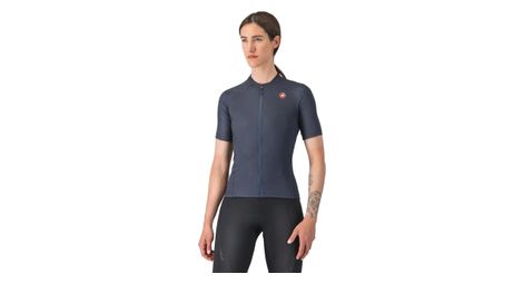 castelli libera 2 kurzarm trikot damen blau von Castelli