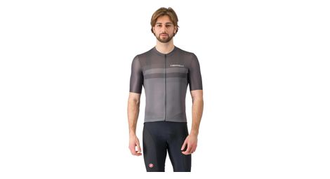 castelli simbolo kurzarm trikot herren grau schwarz von Castelli