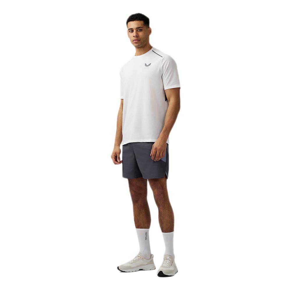 Castore Apex Aeromesh Short Sleeve T-shirt Weiß M Mann von Castore