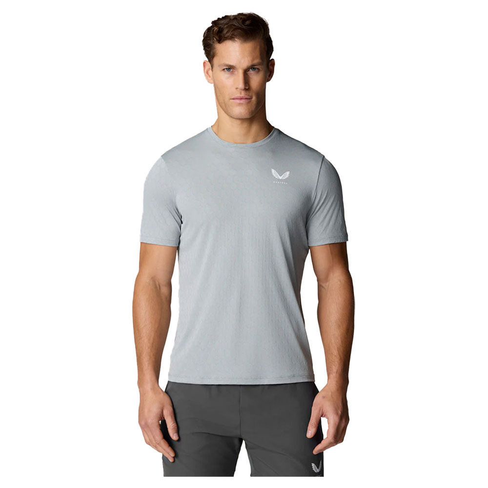 Castore Cmd30919 Short Sleeve T-shirt Grau L Mann von Castore
