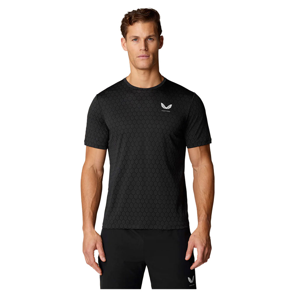 Castore Cmd30919 Short Sleeve T-shirt Schwarz XL Mann von Castore
