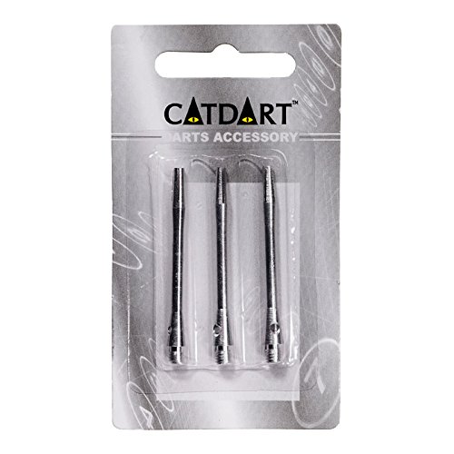 Cat Dart-Schäfte Alu-Silber, 35 mm von Catdart