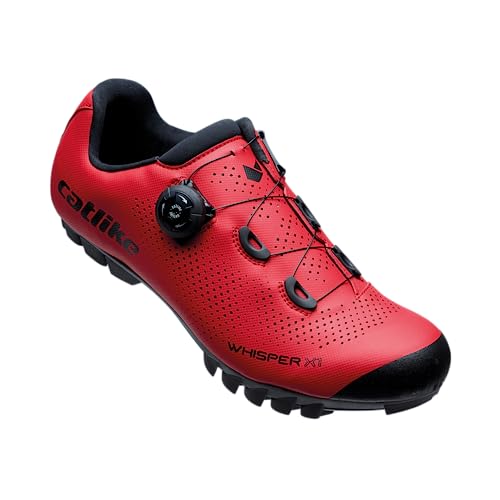 CATLIKE Unisex-Adult Whisper X1 MTB Nylon 44, Rot, EU von CATLIKE