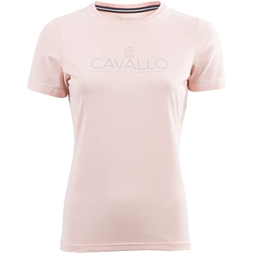 Cavallo FERUN Damen T-Shirt Bright Salmon rosa/Lachsfarben Sportswear FS 23, Größe:36 von Cavallo