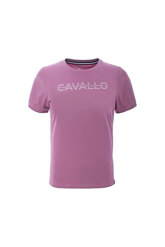 Cavallo Kinder Shirt Denise YNG Auffälliges T-Shirt Raspberry FS 2022, Größe:146 von Cavallo
