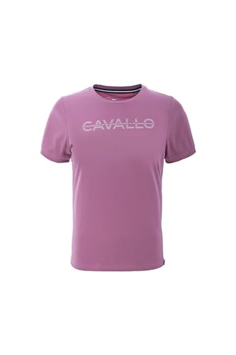 Cavallo Kinder Shirt Denise YNG Auffälliges T-Shirt Raspberry FS 2022, Größe:164 von Cavallo