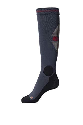 Cavallo Kniestrumpf Socks Grip Graphite Sportswear 2020, Größe:40 von Cavallo