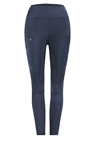 Cavallo Lin Grip Rl Womens Riding Tights 36 Darkblue von Cavallo