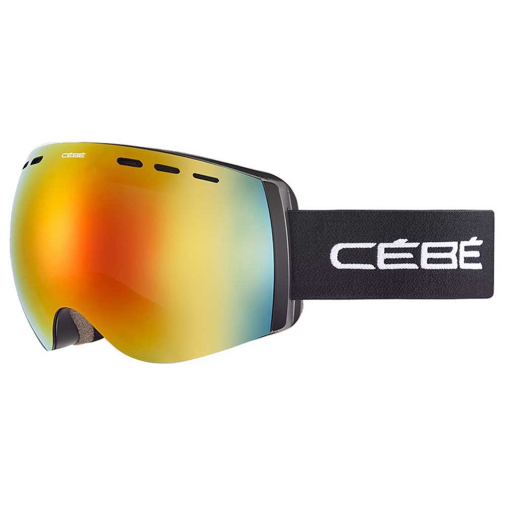 Cebe Cloud Ski Goggles Schwarz Grey Flash Dark Red/CAT3 von Cebe