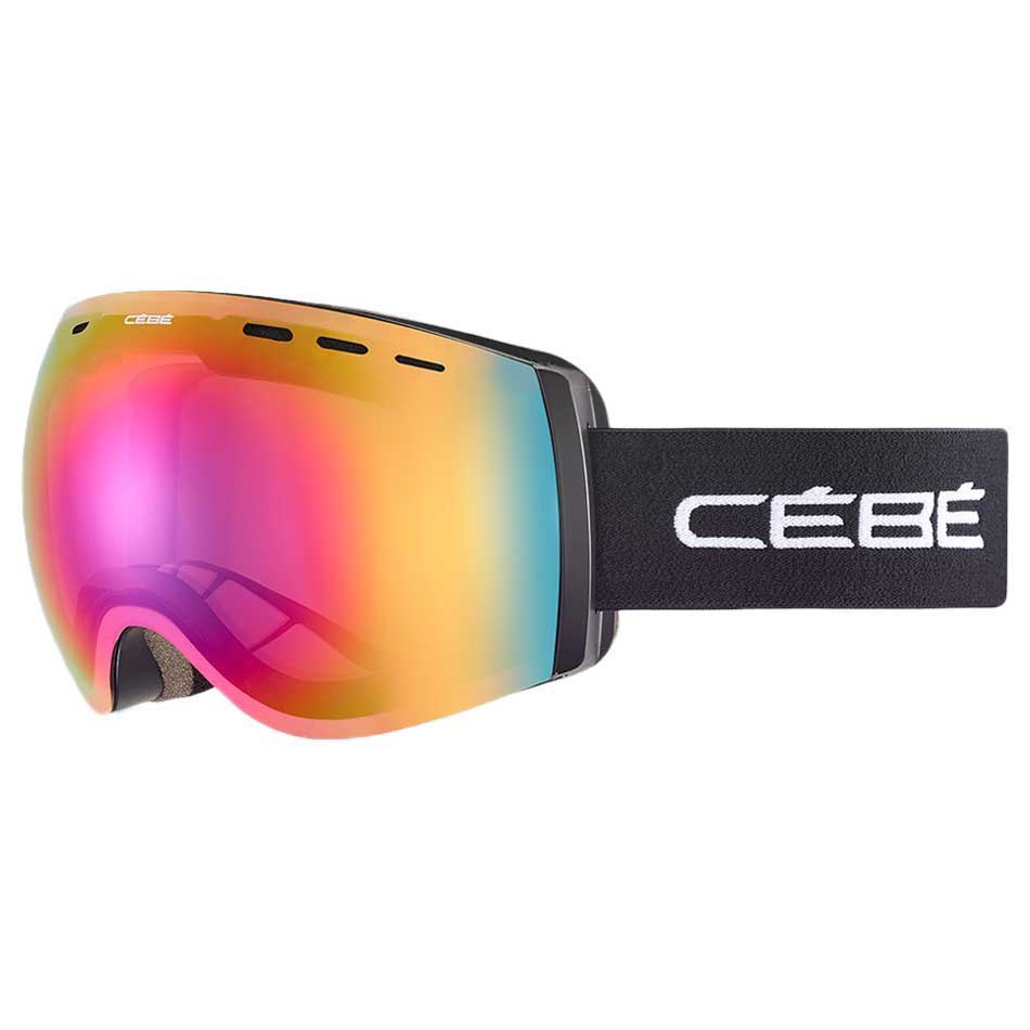 Cebe Cloud Ski Goggles Schwarz PC Vario Amber Flash Red/CAT1-3 von Cebe