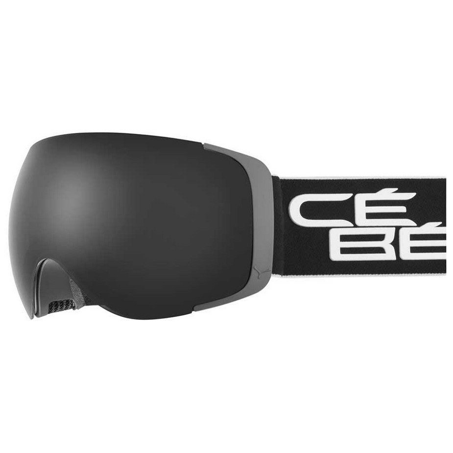 Cebe Exo Ski Goggles Weiß,Schwarz Grey Ultra Black/Cat3- Amber Flash Mirror/Cat1 von Cebe